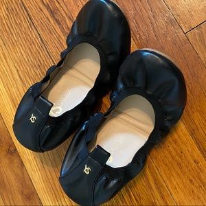 Yosi Samra Vegan Leather foldable ballet shoes 7